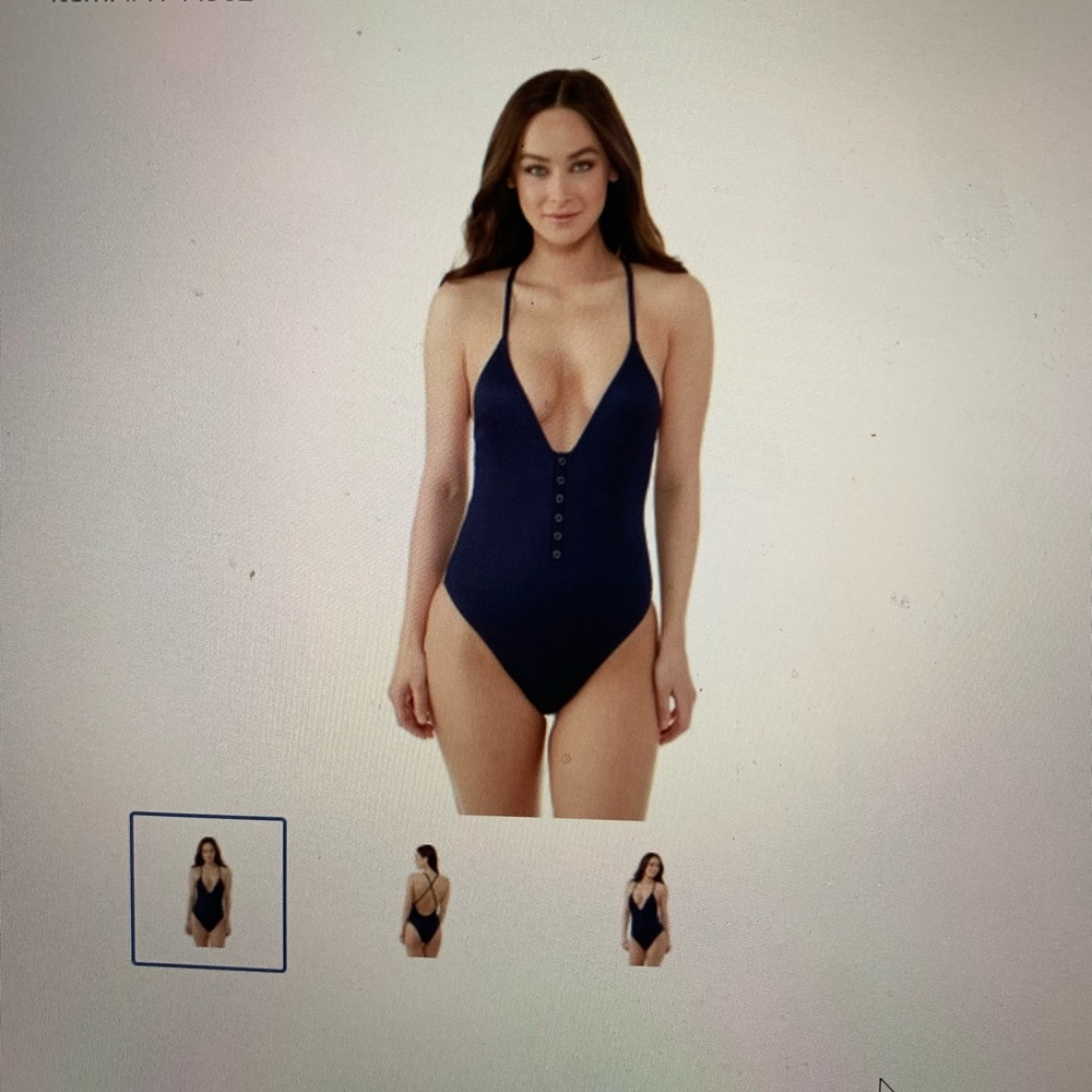 High leg one piece